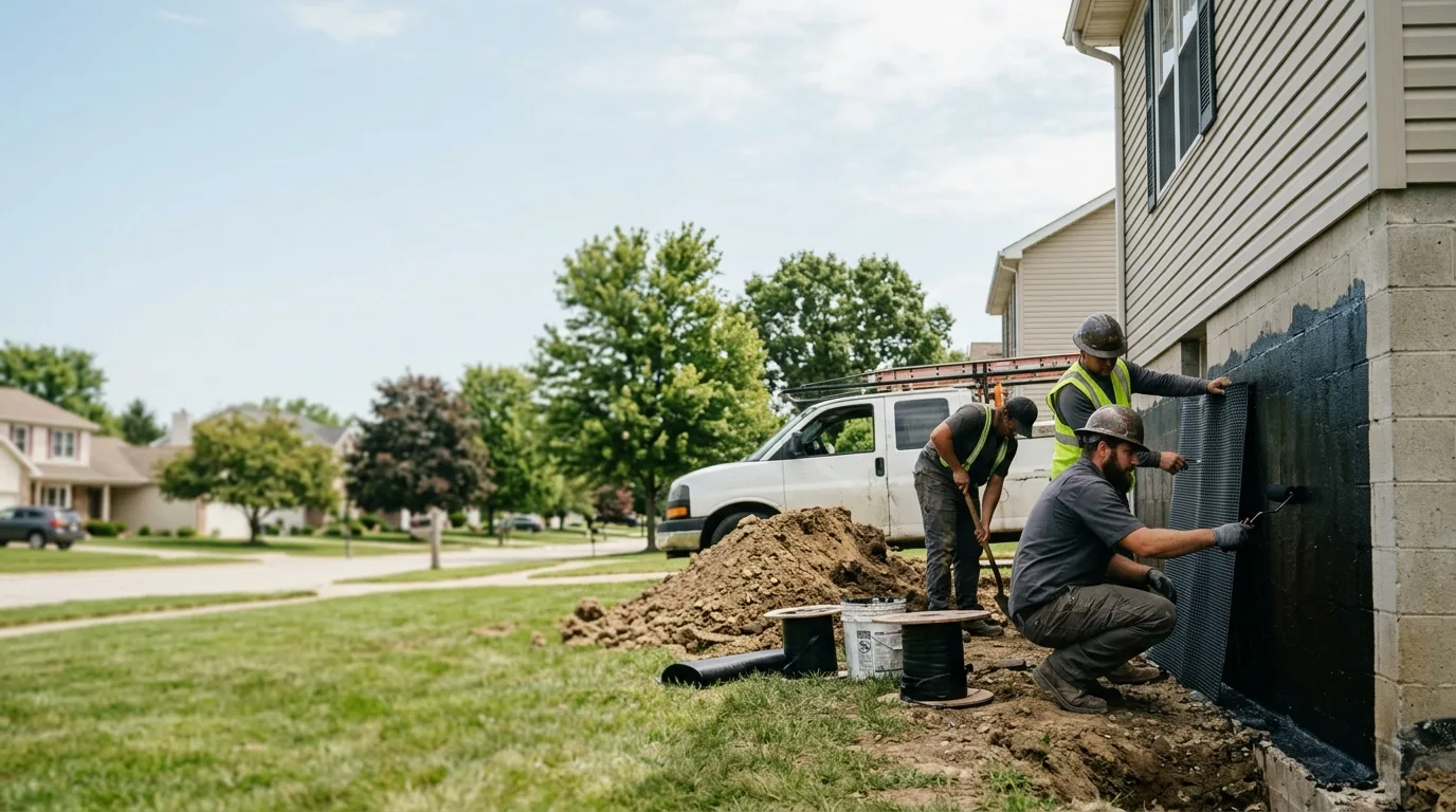 Basement Waterproofing in Commercial Point, OH near me